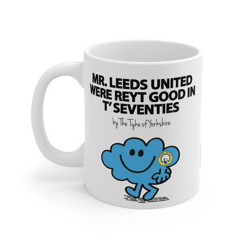 Yorkshire Football Mug - Leeds United - Mr Leeds United int 70s