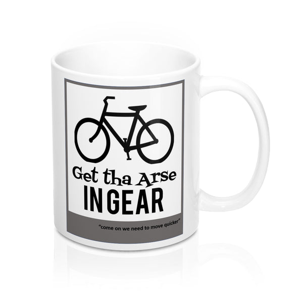 Yorkshire Mug - Arse in Gear - Yorkshire Clobber and Threads