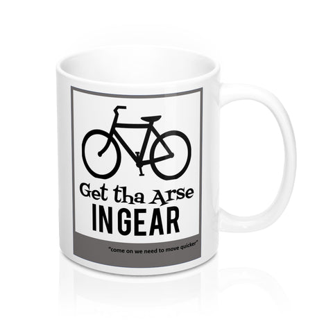 Yorkshire Mug - Arse in Gear - Yorkshire Clobber and Threads