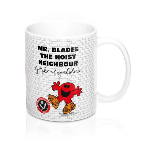 Yorkshire Football Mug - Sheffield United - Mr Blades - Yorkshire Clobber and Threads