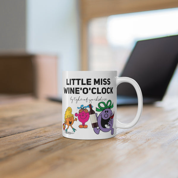 Yorkshire Mr Men Mug - Little Miss Wine O Clock