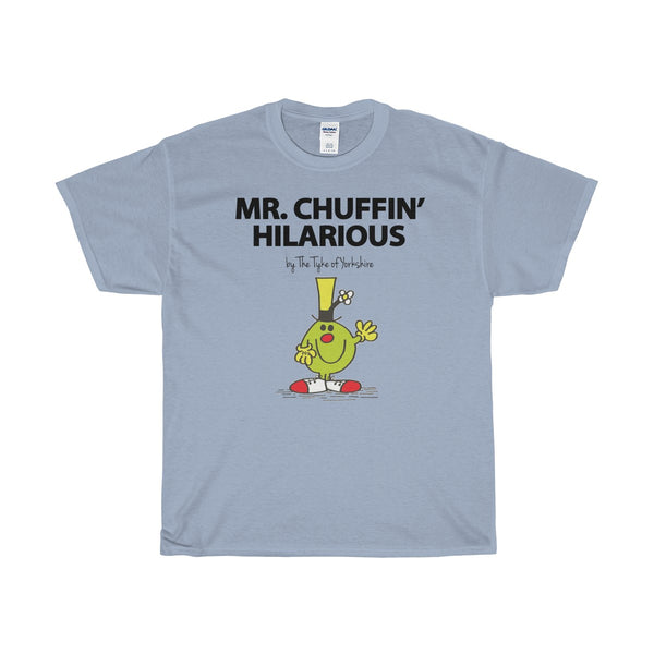 Yorkshire Mr Men TShirt - Mr Chuffin Hilarious - Yorkshire Clobber and Threads
