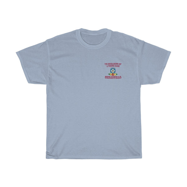 Original Yorkshire Christmas Tee - White Rose Christmas - Yorkshire Clobber and Threads