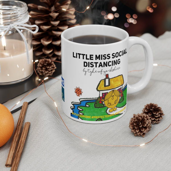 Yorkshire Little Miss Mug - Little Miss Social Distancing