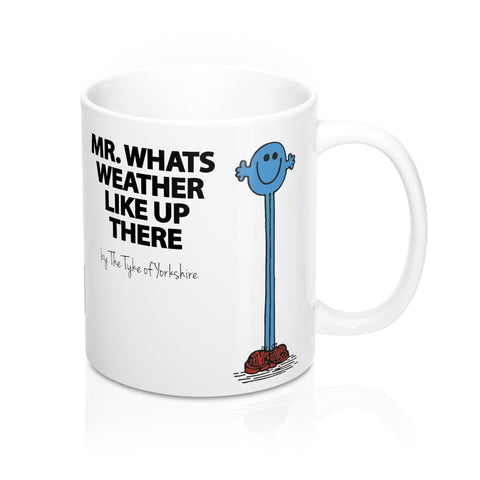 Yorkshire Mr Men Mug - Mr Whats Weather Like - Yorkshire Clobber and Threads