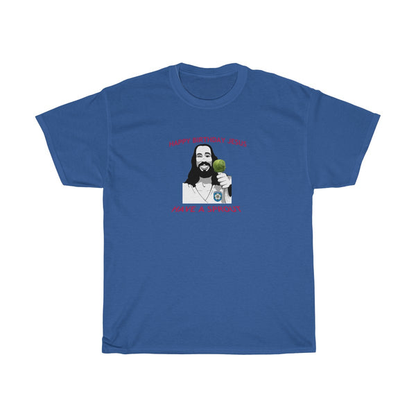 Original Yorkshire Christmas Tee - Happy Birthday Jesus - Yorkshire Clobber and Threads