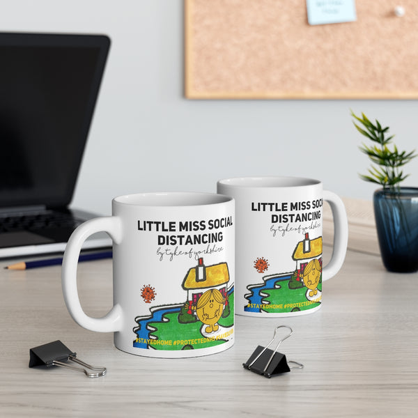 Yorkshire Little Miss Mug - Little Miss Social Distancing