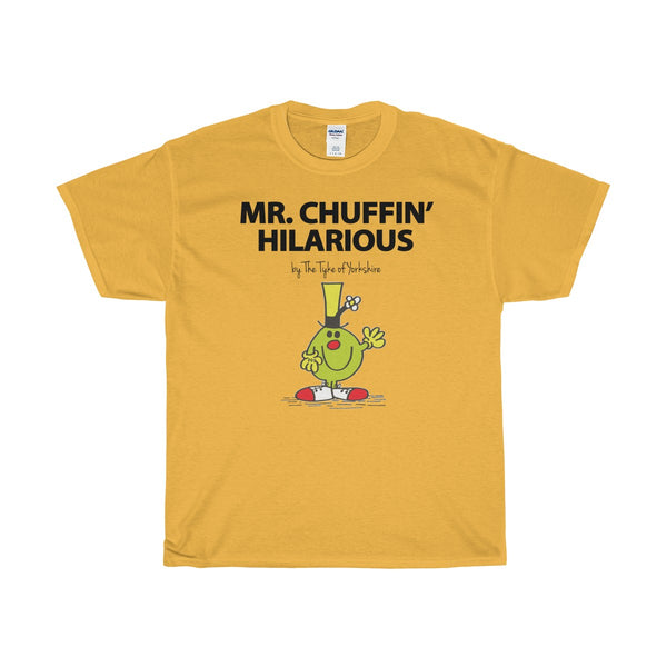 Yorkshire Mr Men TShirt - Mr Chuffin Hilarious - Yorkshire Clobber and Threads