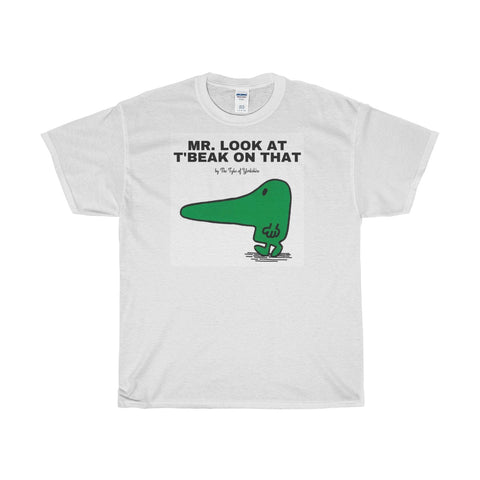 Yorkshire Mr Men TShirt - Look at t'beak on that - Yorkshire Clobber and Threads