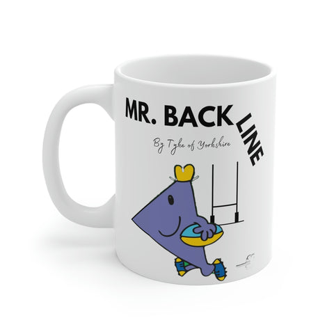 Yorkshire Mr Men Mug - Mr Back-Line - Rugby