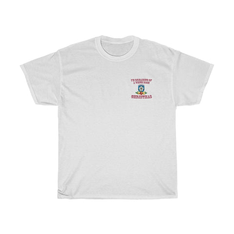 Original Yorkshire Christmas Tee - White Rose Christmas - Yorkshire Clobber and Threads