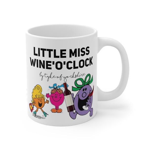 Yorkshire Mr Men Mug - Little Miss Wine O Clock