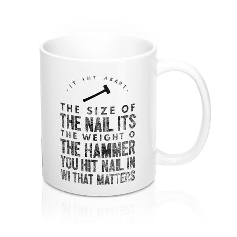 Original Yorkshire Mug - Size of the Nail - Yorkshire Clobber and Threads