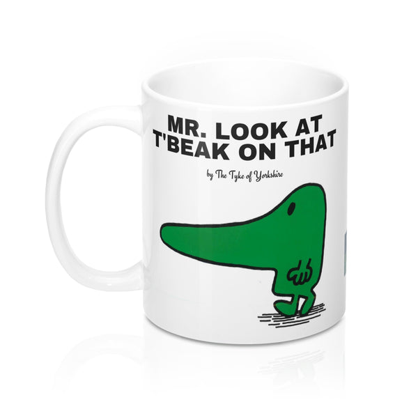 Yorkshire Mr Men Mug - Mr Look at Beak on That - Yorkshire Clobber and Threads