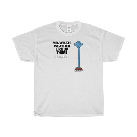 Yorkshire Mr Men TShirt - Mr Whats the weather like - Yorkshire Clobber and Threads