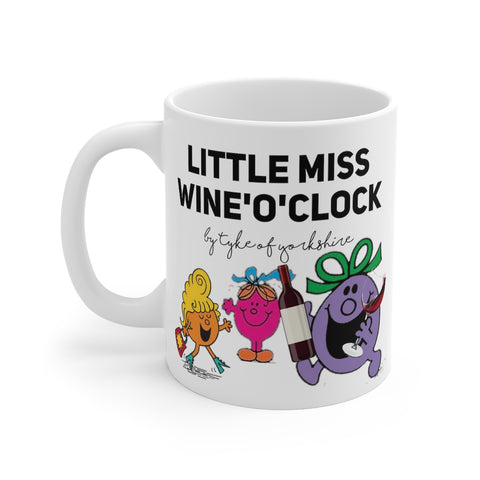 Yorkshire Mr Men Mug - Little Miss Wine O Clock