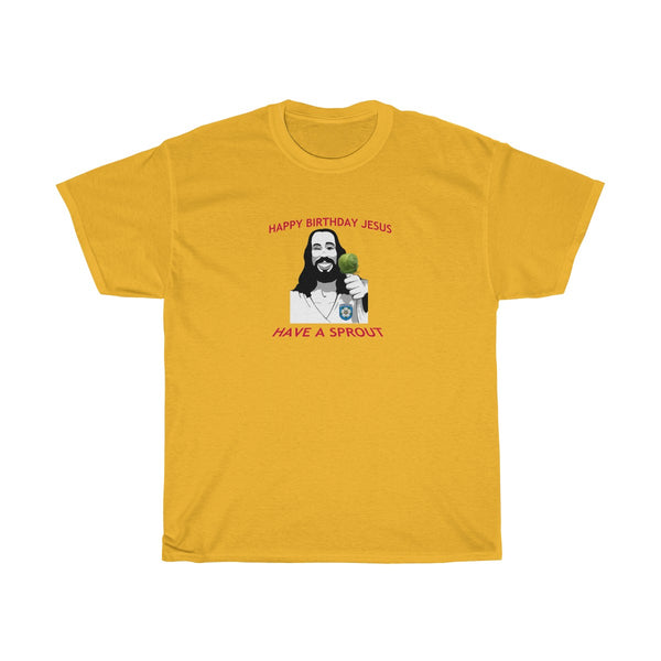Original Yorkshire Christmas Tee - Happy Birthday Jesus - Yorkshire Clobber and Threads