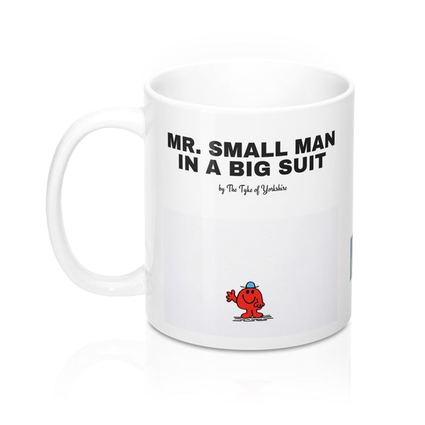 Yorkshire Mr Men Mug - Mr Small Man in a Big Suit - Yorkshire Clobber and Threads