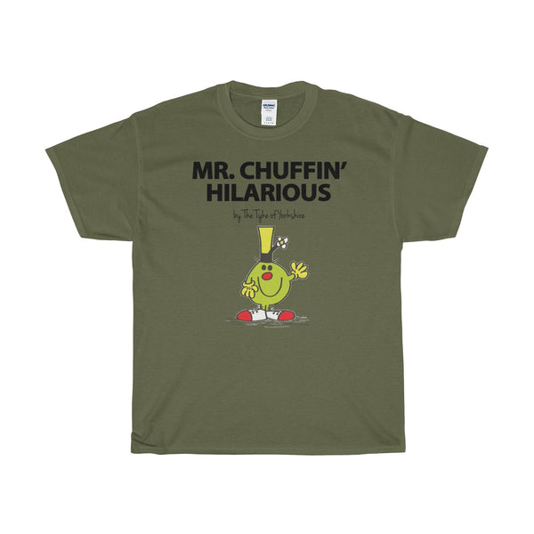Yorkshire Mr Men TShirt - Mr Chuffin Hilarious - Yorkshire Clobber and Threads