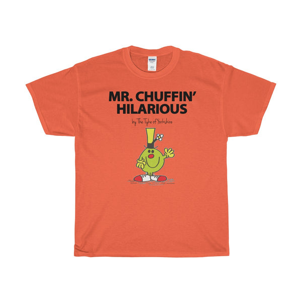 Yorkshire Mr Men TShirt - Mr Chuffin Hilarious - Yorkshire Clobber and Threads