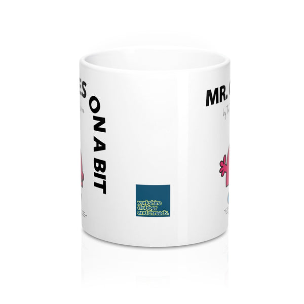 Yorkshire Mr Men Mug - Mr Goes on a Bit - Yorkshire Clobber and Threads