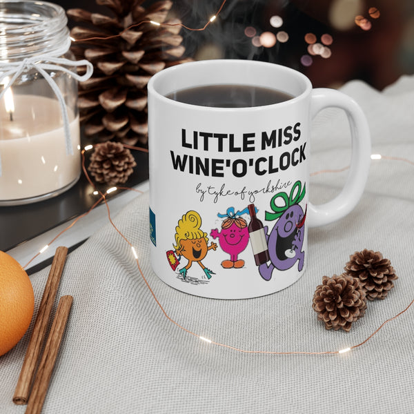 Yorkshire Mr Men Mug - Little Miss Wine O Clock