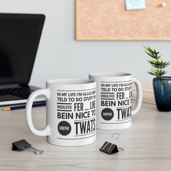 Yorkshire Mug - Bein nice to Twats