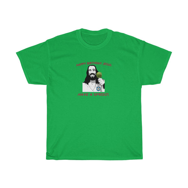 Original Yorkshire Christmas Tee - Happy Birthday Jesus - Yorkshire Clobber and Threads