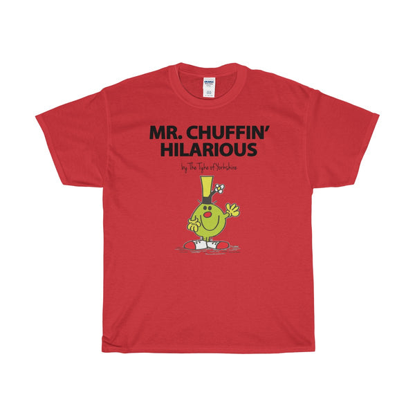 Yorkshire Mr Men TShirt - Mr Chuffin Hilarious - Yorkshire Clobber and Threads