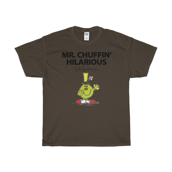 Yorkshire Mr Men TShirt - Mr Chuffin Hilarious - Yorkshire Clobber and Threads