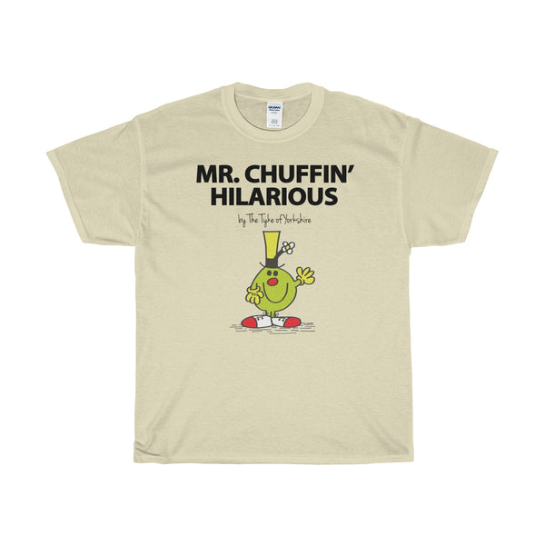Yorkshire Mr Men TShirt - Mr Chuffin Hilarious - Yorkshire Clobber and Threads