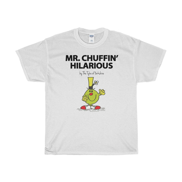 Yorkshire Mr Men TShirt - Mr Chuffin Hilarious - Yorkshire Clobber and Threads